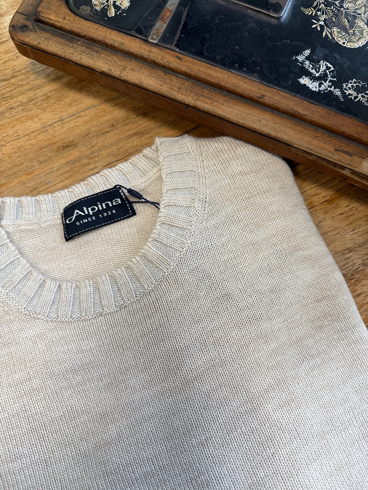 Maglia in pura lana merino extrafine