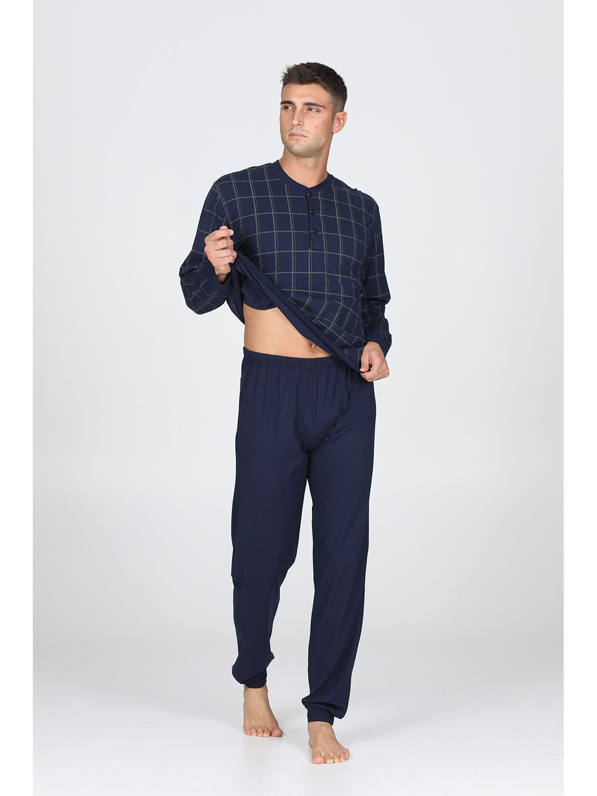 Elegante Pigiama In Puro Cotone