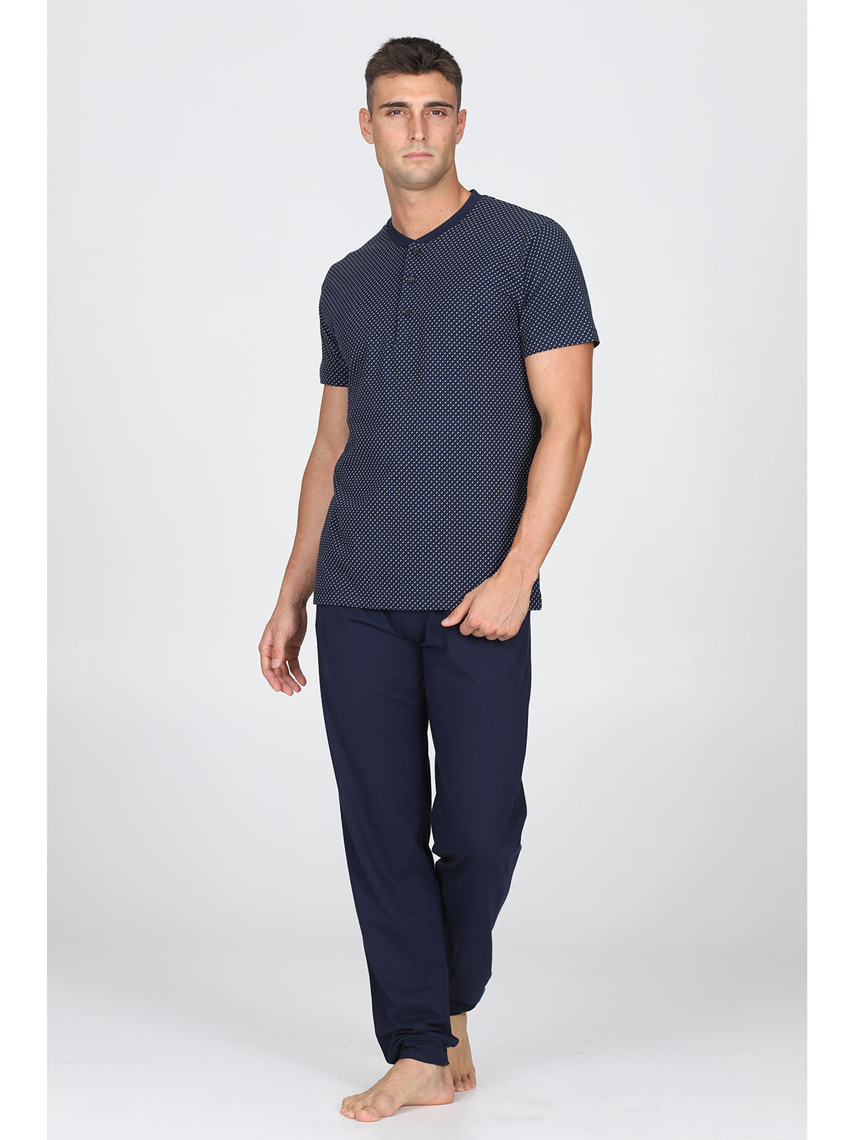 Pigiama Pezzi in Puro Cotone Comfort e Stile per Notte Alpina