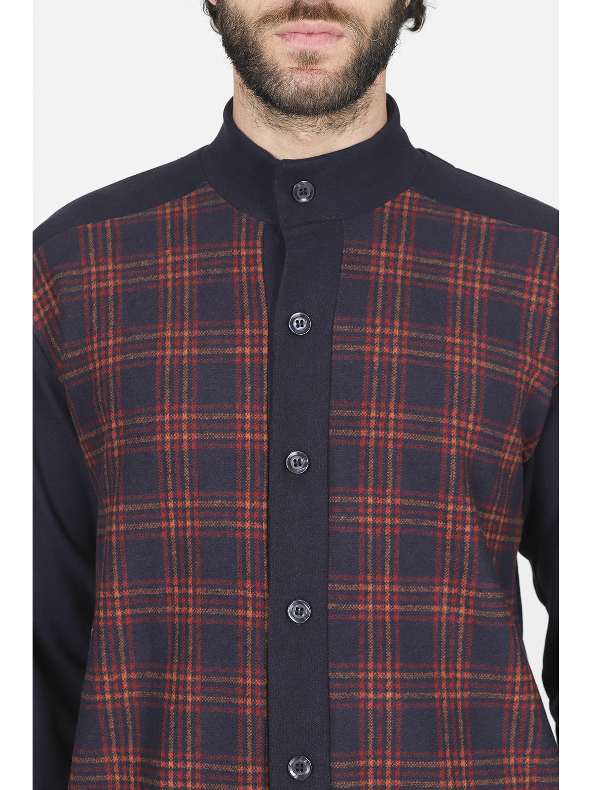 Completo notte in cotone jacquard