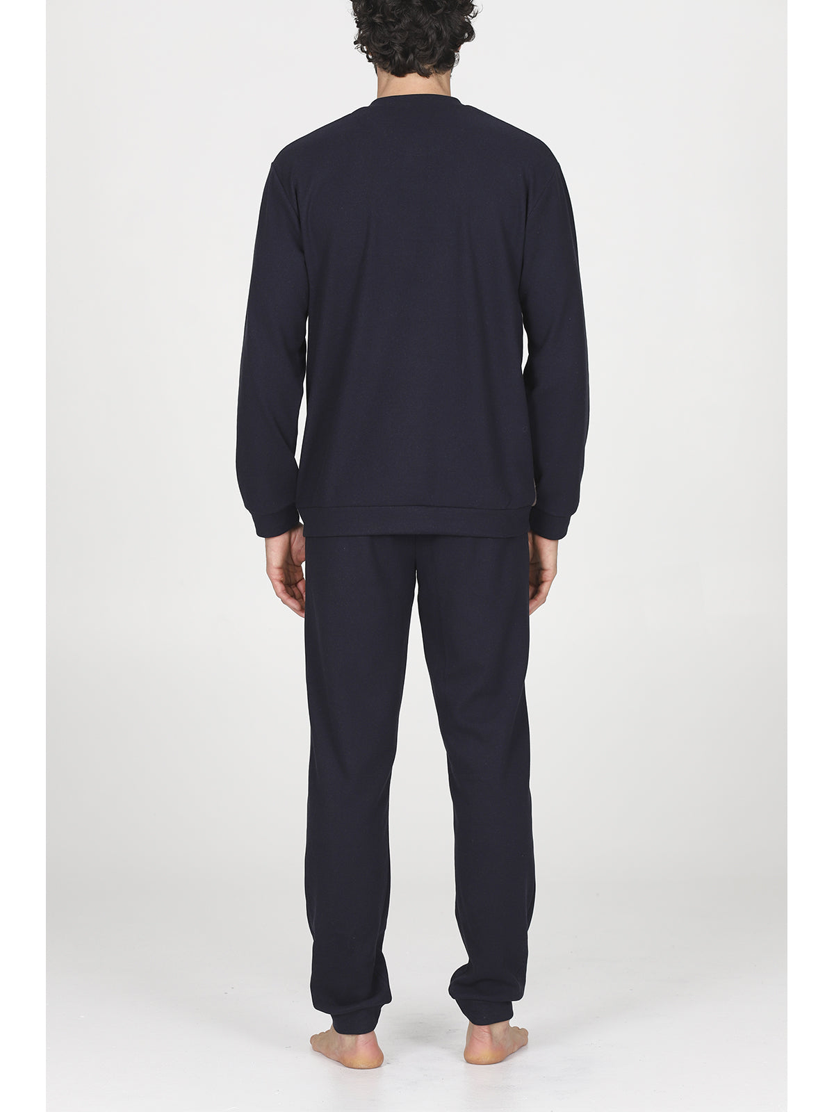 Pigiama invernale in cotone jacquard