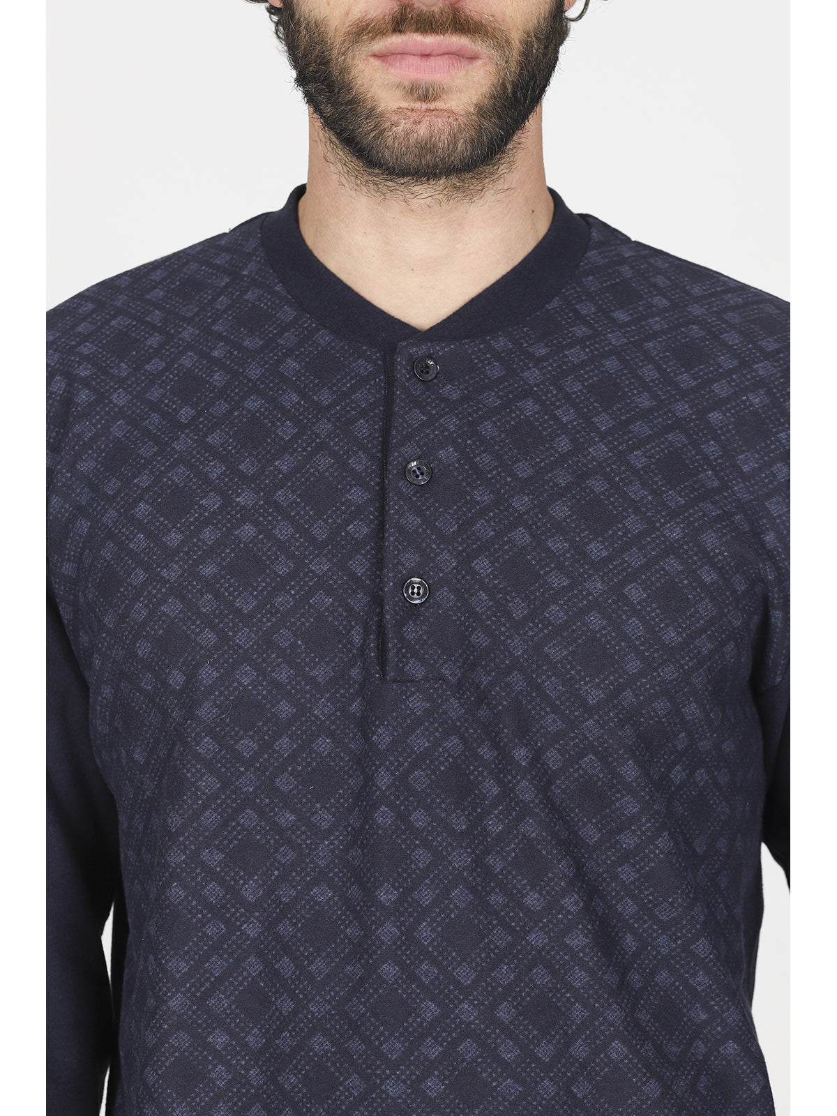 Pigiama invernale in caldo jacquard