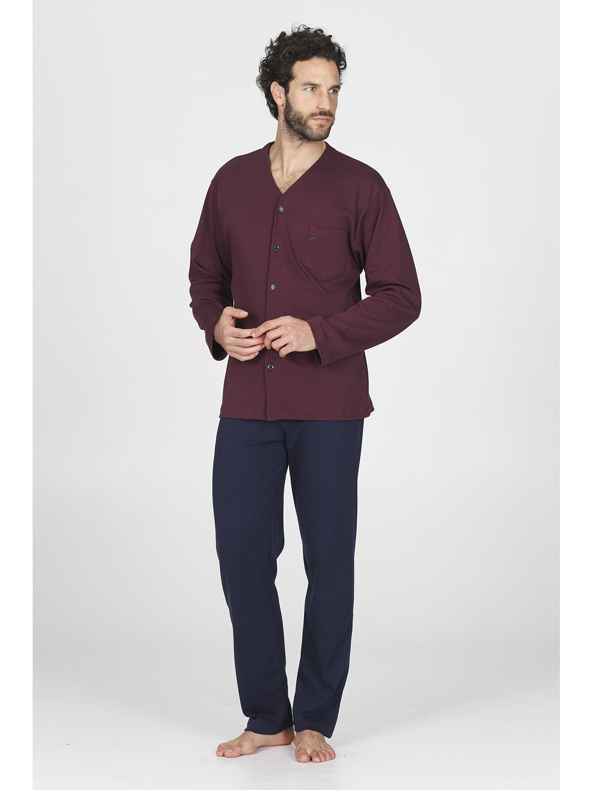 Permanent pigiama lungo cardigan