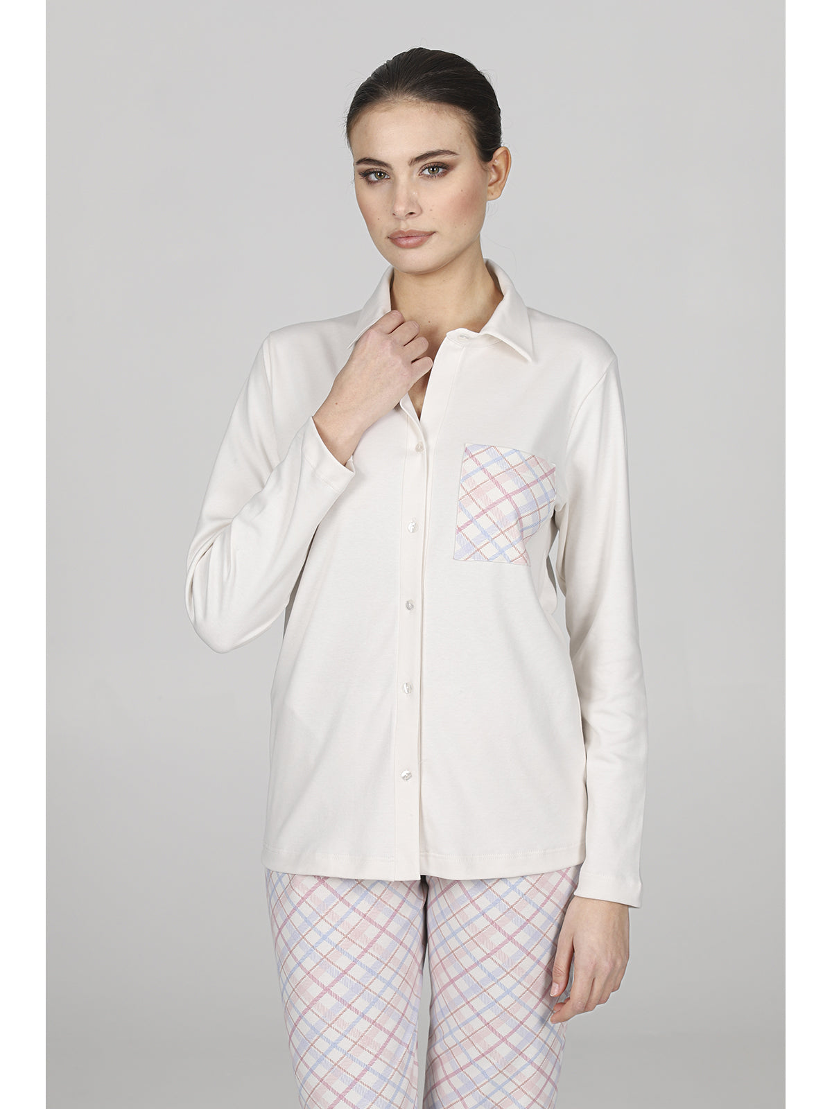 Elegante cardigan in caldo cotone