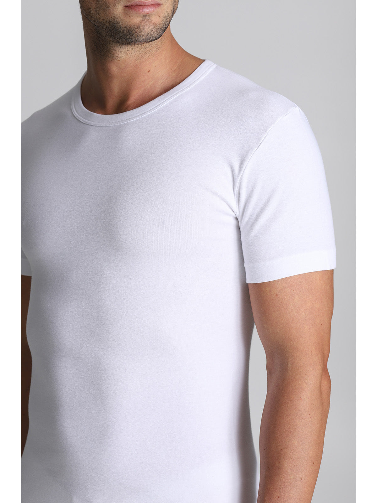 Maglietta in puro cotone felpato