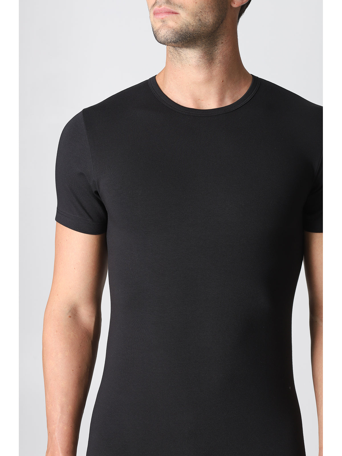 Maglietta in caldo cotone elasticizzato Alpina