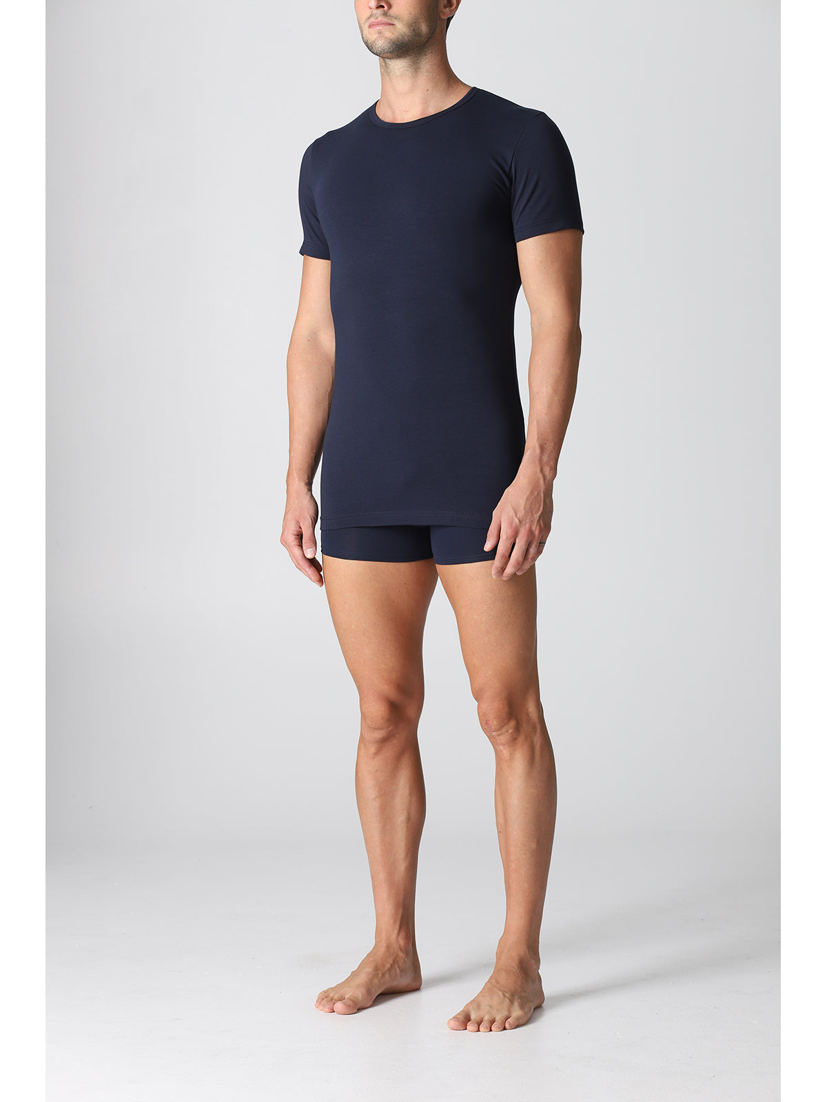 Maglietta in caldo cotone elasticizzato Alpina