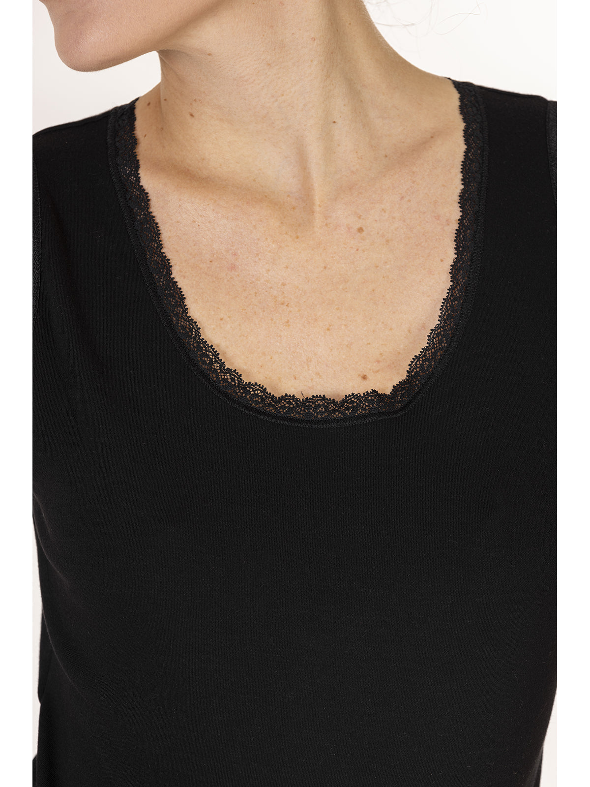 SENSI' Canotta Top Scollo V Donna Microfibra Senza Cuciture Seamless SENSI' Canotta Top Scollo V Donna Microfibra Senza Cuciture Seamless