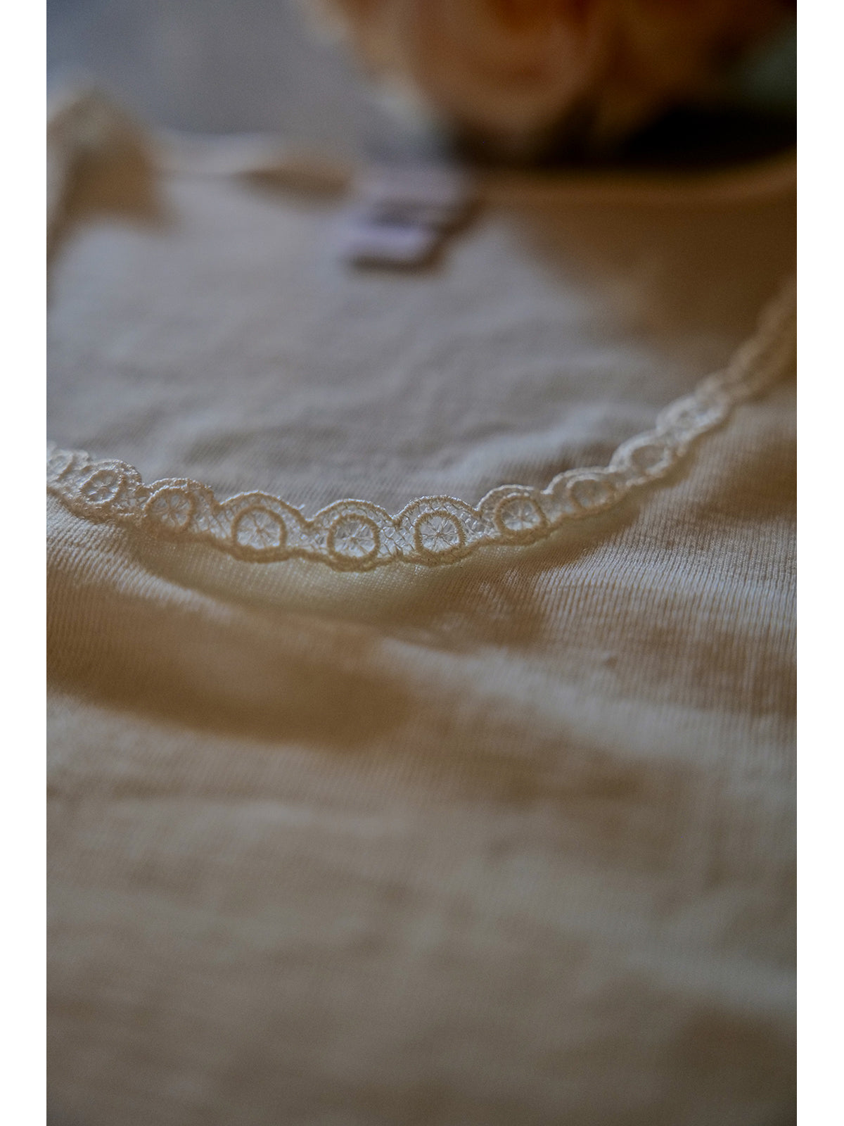 Maglietta manica lunga in calda lana e seta