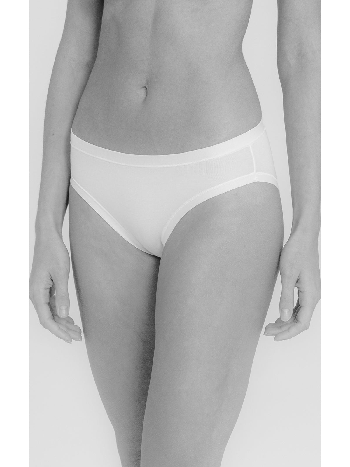 Slip midi in cotone e modal esaticizzato