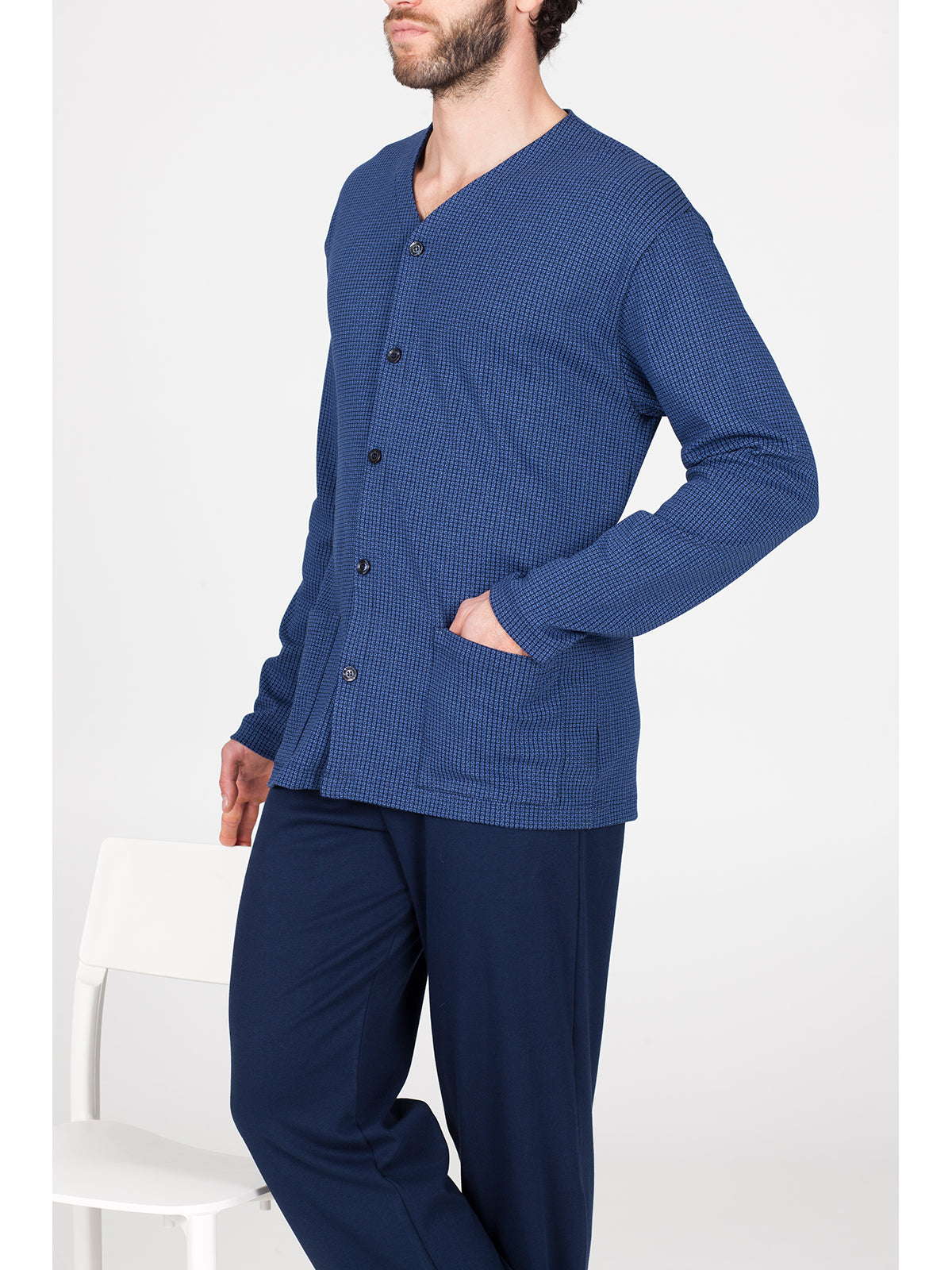 Pigiama in morbido interlock di puro cotone