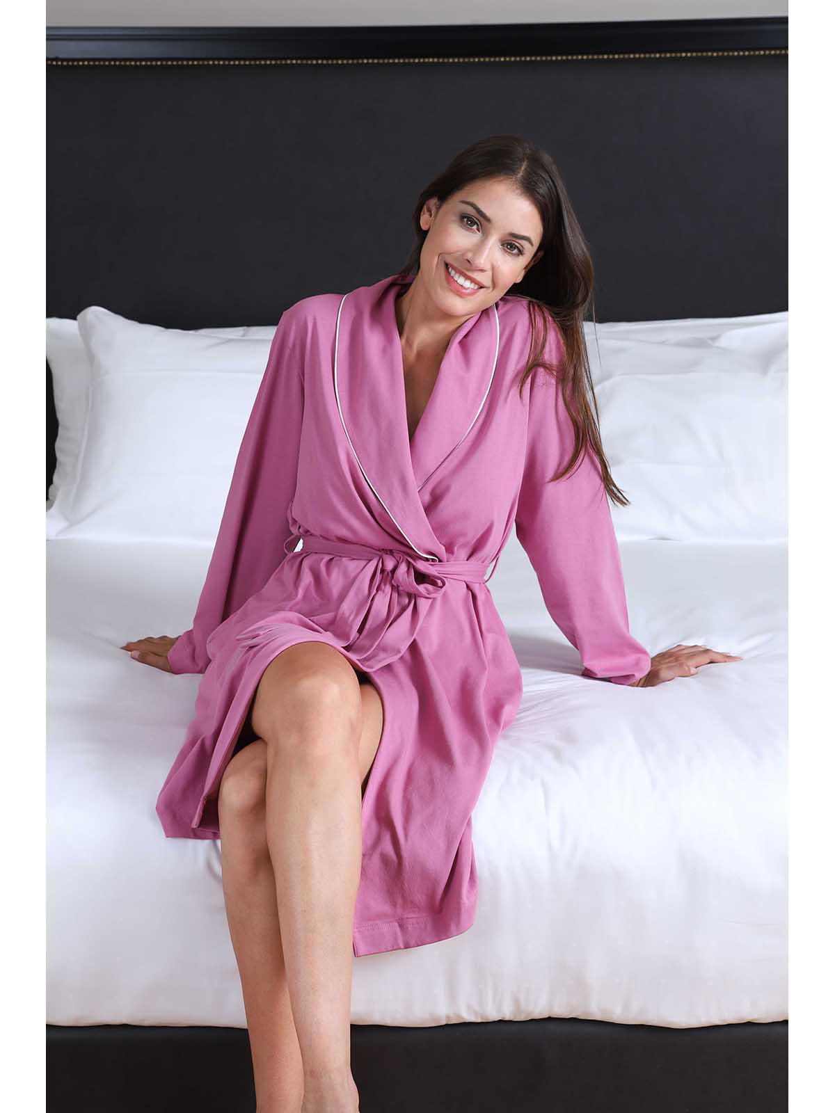 Vestaglia S&SENSIS In Cotone - Comoda E Elegante, Diversi Modelli, Made In EU - Foto 7