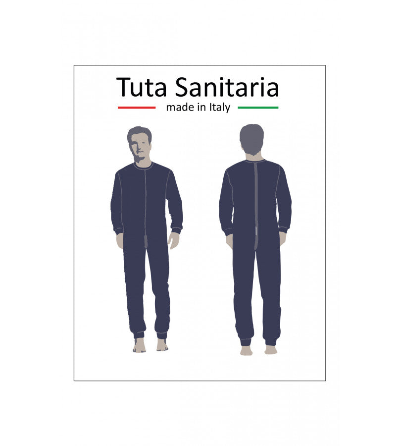 Tuta sanitaria in fresco jersey