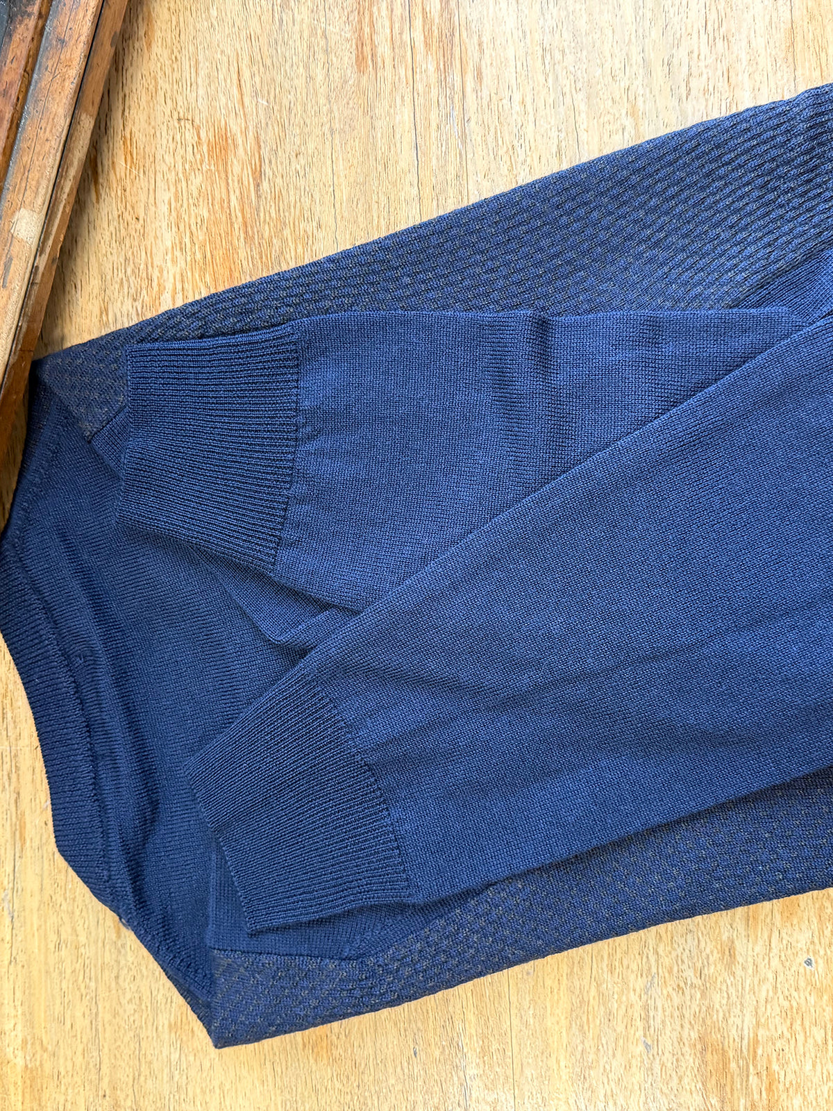 Maglia jacquard in pura lana