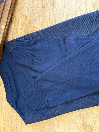 Maglia jacquard in pura lana