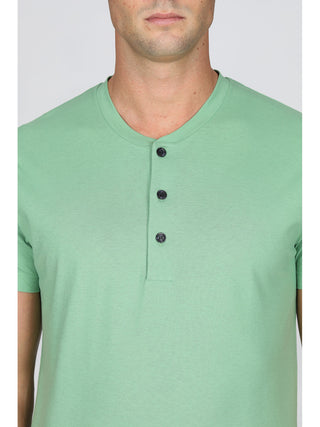 Pigiama Corto In 100% Cotone Pettinato