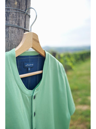 Pigiama Corto In 100% Cotone Pettinato