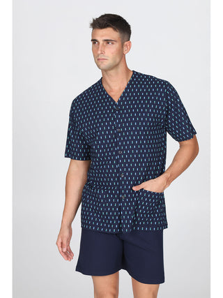 Pigiama 3 Pezzi In Fresco Puro Cotone