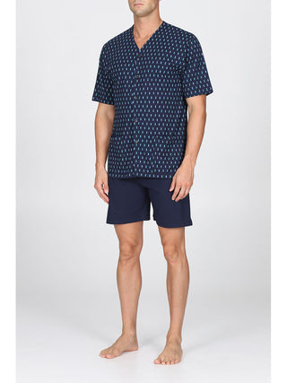 Pigiama 3 Pezzi In Fresco Puro Cotone