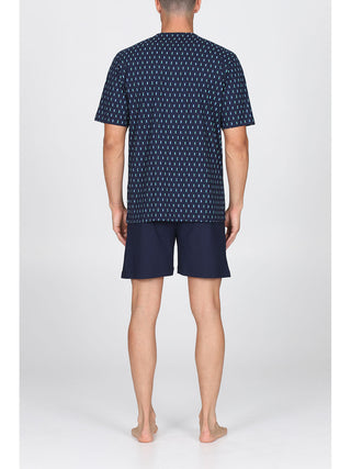 Pigiama 3 Pezzi In Fresco Puro Cotone