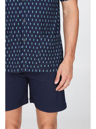 Pigiama 3 Pezzi In Fresco Puro Cotone