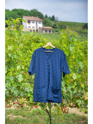 Pigiama 3 Pezzi In Fresco Puro Cotone