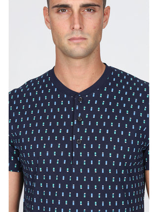 Fresco Pigiama In Jersey Di Cotone Pettinato