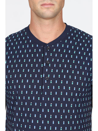 Fresco Pigiama In Jersey Di Cotone Pettinato