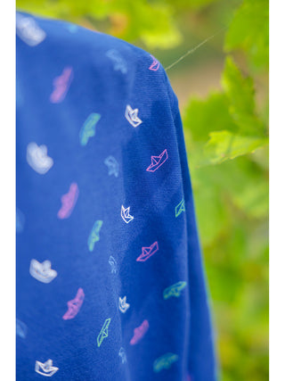 Pigiama Corto In Puro Cotone Pettinato