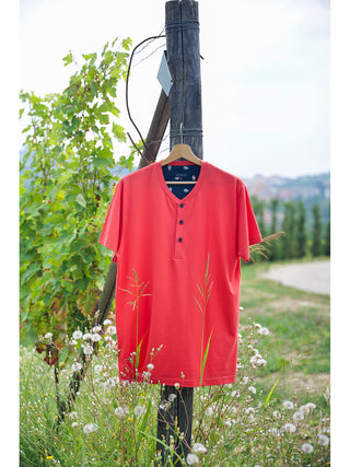 Fresco Pigiama Corto In 100% Cotone