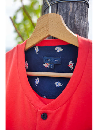 Fresco Pigiama Corto In 100% Cotone