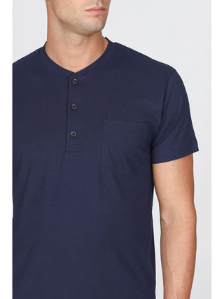 Pigiama Corto In Fresco Jersey Di Puro Cotone