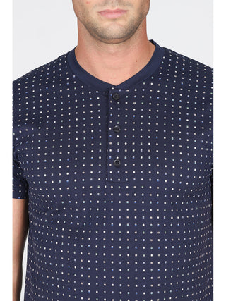 Pigiama Corto In Jersey Di Puro Cotone