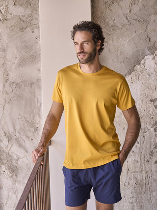 Fresco pigiama corto in 100% cotone