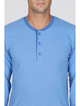 Pregiato Pigiama Lungo Tinto Filo