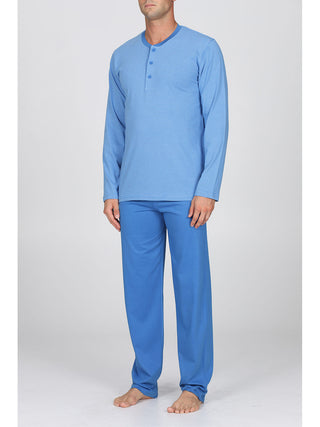 Pregiato Pigiama Lungo Tinto Filo