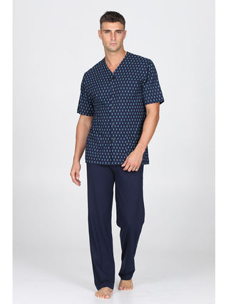 Pigiama 3 Pezzi In Fresco Puro Cotone