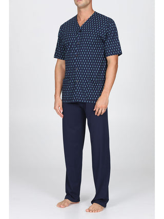 Pigiama 3 Pezzi In Fresco Puro Cotone