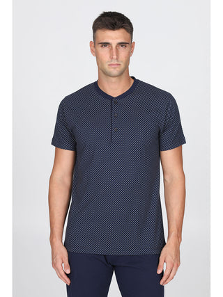 Pigiama 3 Pezzi In Fresco Puro Cotone