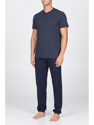 Pigiama 3 Pezzi In Fresco Puro Cotone