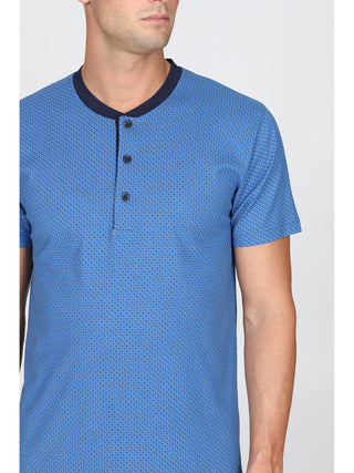 Pigiama 3 Pezzi In Fresco Puro Cotone