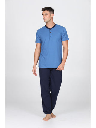 Pigiama 3 Pezzi In Fresco Puro Cotone