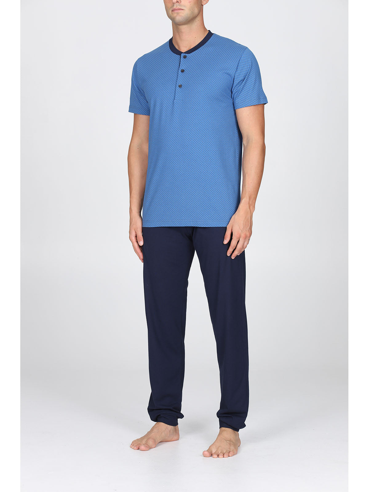 Pigiama Pezzi in Puro Cotone Comfort e Stile per Notte Alpina