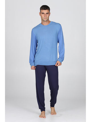 Pigiama Lungo In Morbida Viscosa