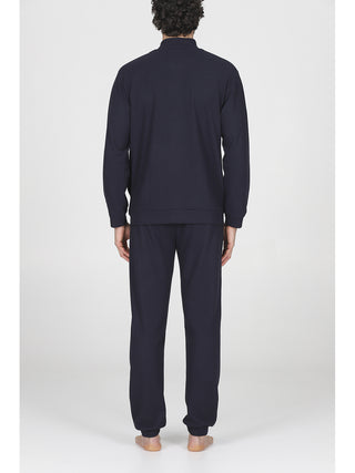 Completo notte in cotone jacquard