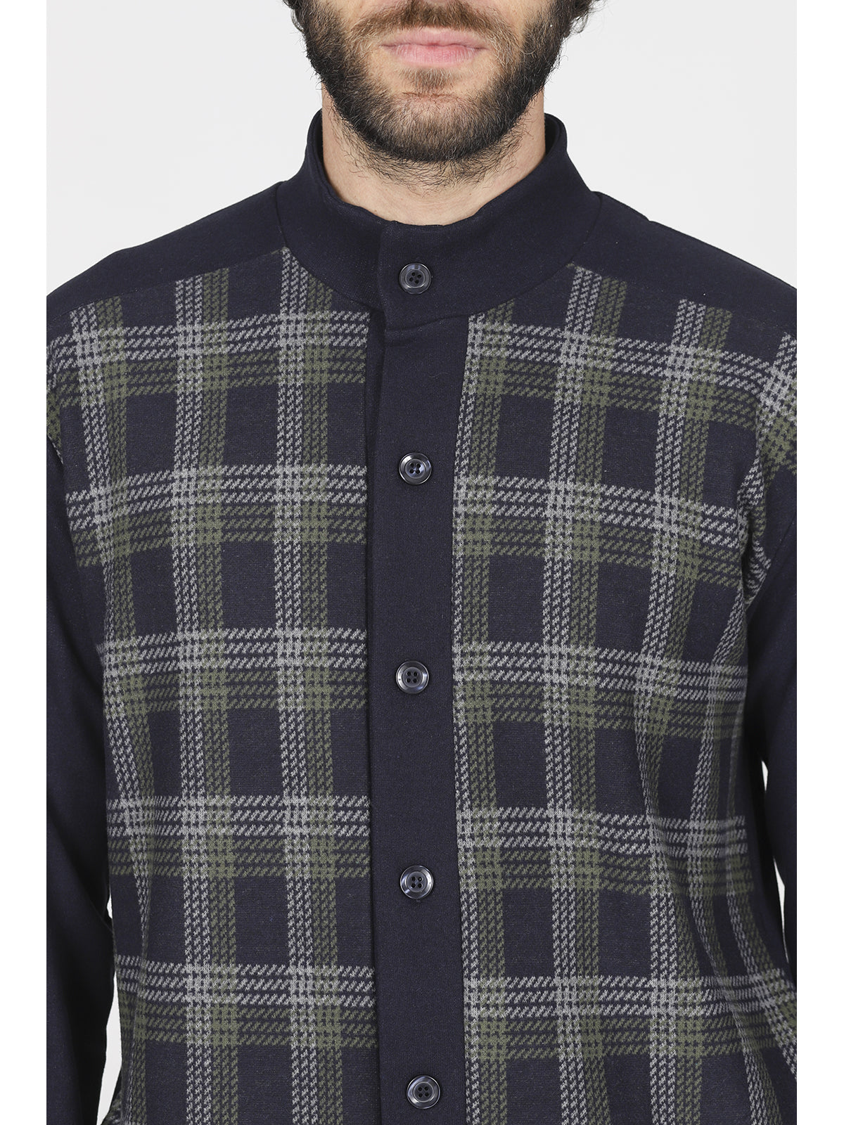 Completo notte in cotone jacquard