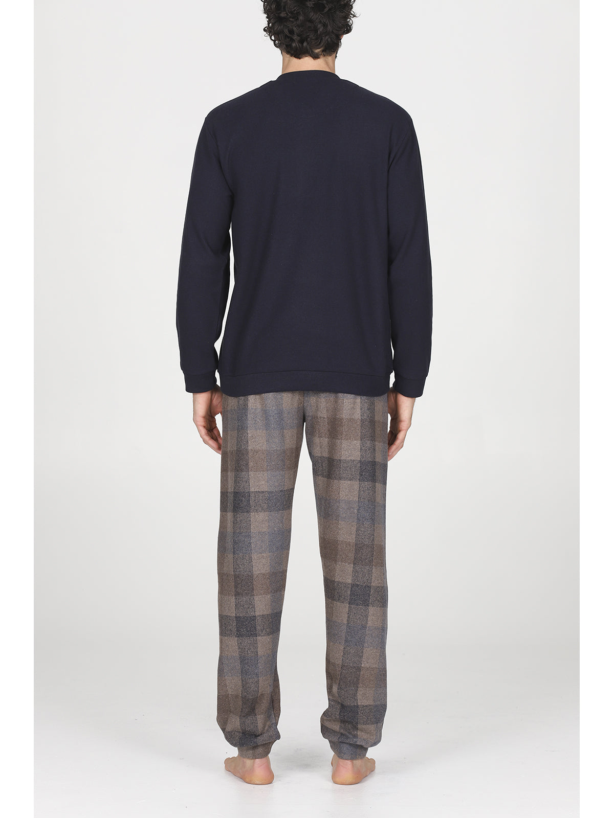 Pigiama cotone jacquard invernale
