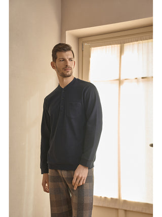 Pigiama cotone jacquard invernale