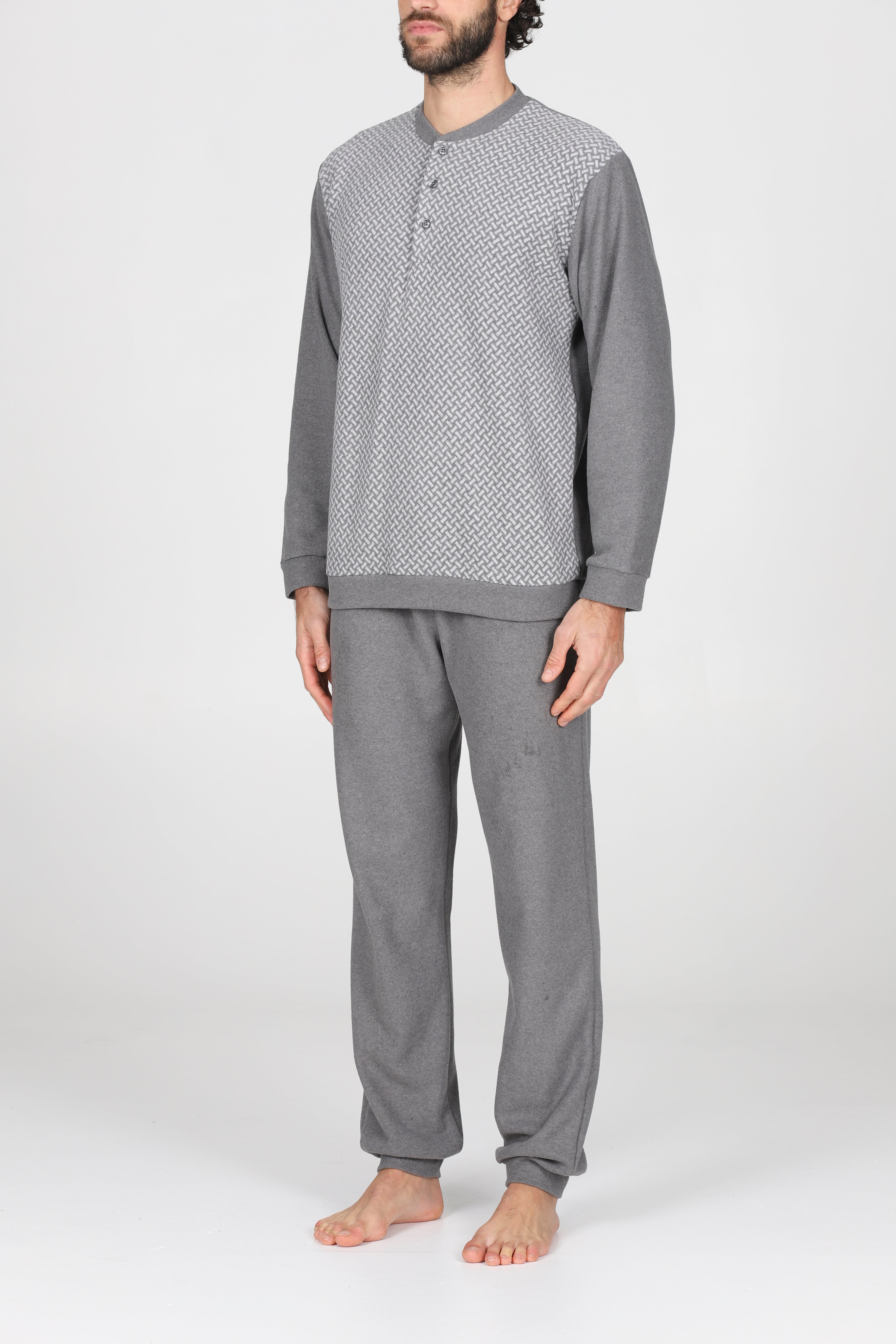Pigiama invernale in caldo jacquard