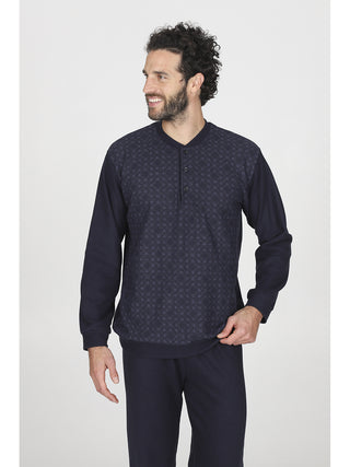 Pigiama invernale in caldo jacquard